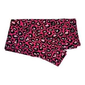 LuLaRoe Pink and Black Leopard Print Leggings